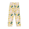 thumbnail image 3 of Fotbe Banana With Leaves Men's Pajama Pants,Sleepwear Pants,Pj Bottoms Drawstring And Pockets-XX-Large, 3 of 7