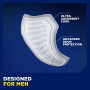 TENA Men Incontinence Guards for Men, Mens Pads, Bladder Control, Maximum Absorbency, 48 Count