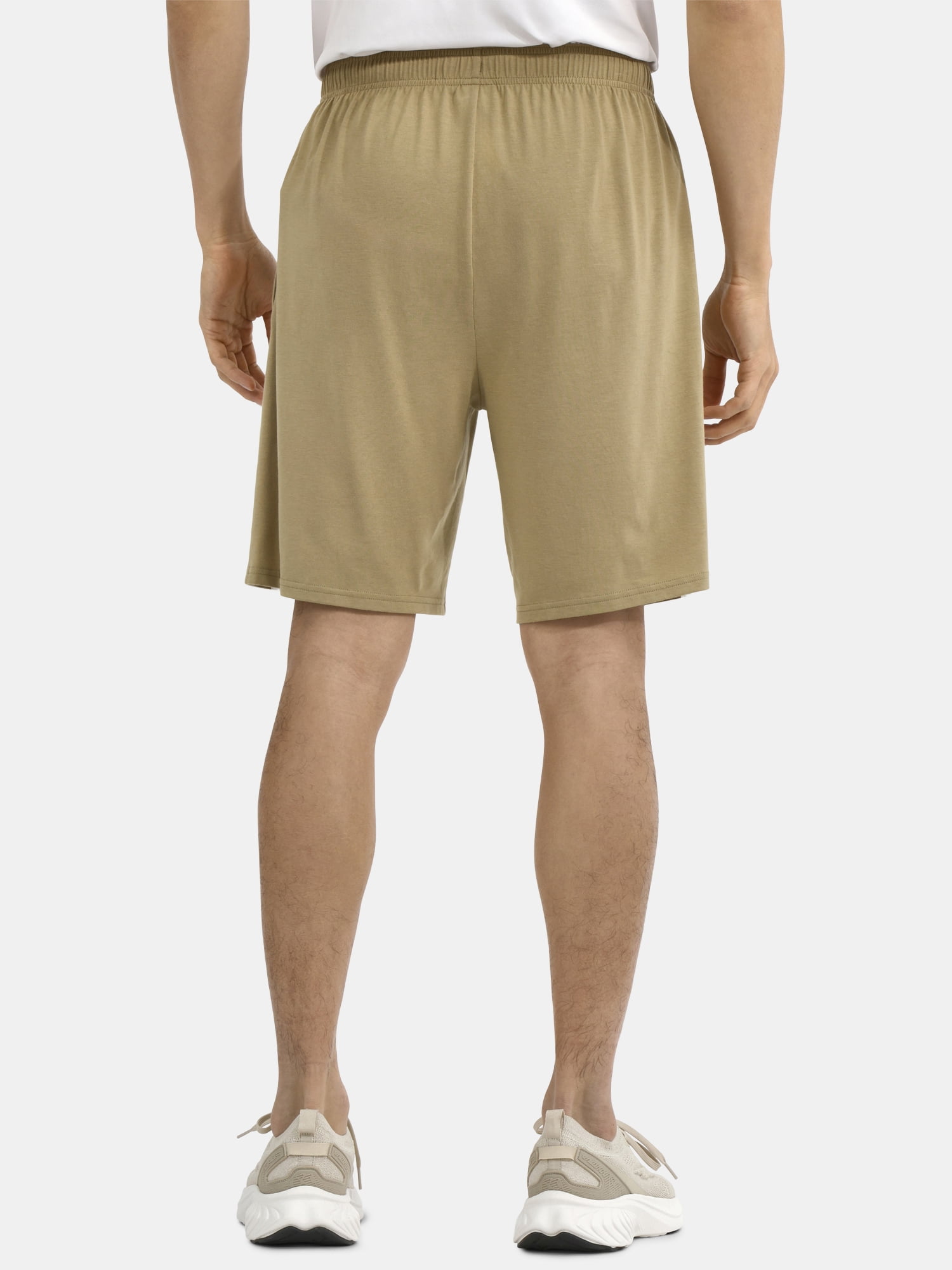 Athletic Works Men's and Big Men's Tri-Blend Active Shorts, 7" Inseam, Sizes XS-5XL