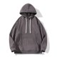 thumbnail image 1 of Sudaderas con capucha para hombre, moda informal, cómodas, lisas, holgadas, con capucha y bolsillo, blusa tipo pulóver para hombre, blusa de poliéster, 1 of 3