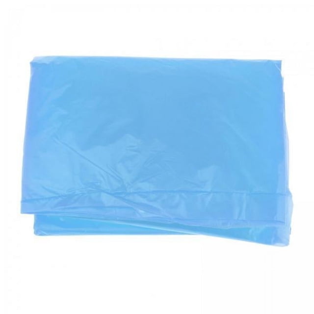 4x Chubasquero De Emergencia Pantalones De Lluvia Poncho De Lluvia Desechable Para Escalada Recreación Azul