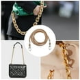 thumbnail image 5 of Unique Bargains 1 Pc Reusable Handbag Strap for Office Khaki PU Metal, 5 of 5