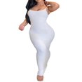 thumbnail image 1 of Femmes Élégantes Coupe Basse Bodycon Maxi Robe Sans Manches Robes de Cami Soirée Robe Formelle Robe de Soleil, 1 of 5