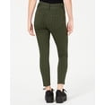 thumbnail image 2 of Indigo Rein Juniors' Striped Twill Skinny Jeans Green Size 5, 2 of 3