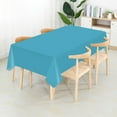 thumbnail image 6 of Jhdzdhy 54" X 100ft Plastic Table Cover Roll Disposable Tablecloth with Slide Cutter for Parties,Turquoise, 6 of 6