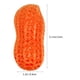 thumbnail image 3 of KAKOWELY 2 juguetes masticables de simulación de cacahuete para mascotas, juguete masticable para cachorros, juguete para perros resistente a las mordeduras., 3 of 5