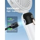 thumbnail image 3 of Ventilador portátil TOPK con batería de 5000 mAh y pantalla LED 3 en 1, 3 of 9