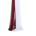 thumbnail image 4 of Cortina de arco para ceremonia, recepción, reutilizable para escaleras, baby showers, festividades 1x Blanco 1x Vino Tinto, 4 of 9