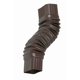 thumbnail image 1 of Vinilo marrón Amerimax de Gutter Elbow, 2 x 3 pulgadas, 1 of 2