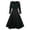 Green, variant on HNMKIU Halloween Clothes Elegant Lace Dress For Halloween Party With Long Sleeves And Flowing Skirt Purple,XL