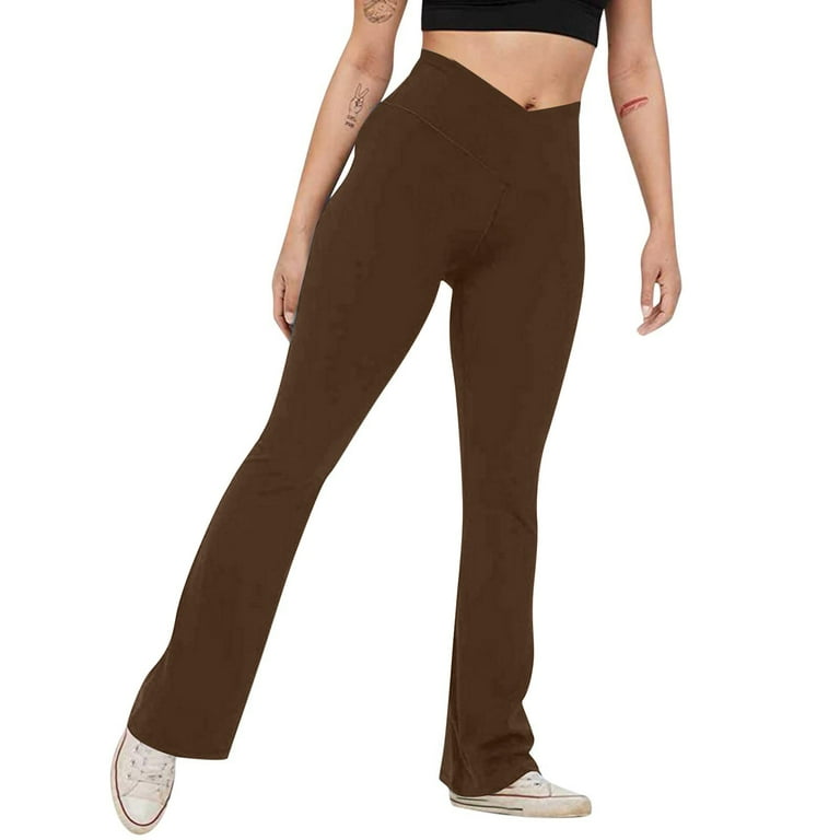 Big Deals! Flare Leggings, Flared Leggings, Yoga Pants Flare, Petite  Leggings for Women, Pilates Clothes for Women, Black Flared Leggings, Brown  Flare Leggingswide Leg Leggings 