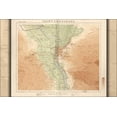 thumbnail image 1 of 24"x36" Gallery Poster, map of Cairo egypt 1925, 1 of 1