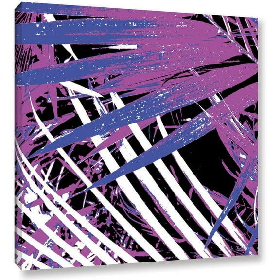 ArtWall Herb Dickinson "Palms Away IV" Gallery-Wrapped Canvas