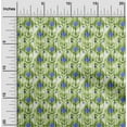 thumbnail image 2 of oneOone Velvet Light Green Fabric Ikat Sewing Craft Projects Fabric Prints By Yard 58 Inch Wide, 2 of 4