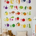 thumbnail image 3 of SHISUYAN English Alphabet Early Education Self-Adhesive Wall Chart With Fruits Vegetables, 3 of 9