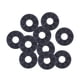 thumbnail image 5 of 10 piezas de cerraduras de correa de guitarra, cerraduras de correa de silicona, bloques de correa de guitarra de goma Negro, 5 of 9