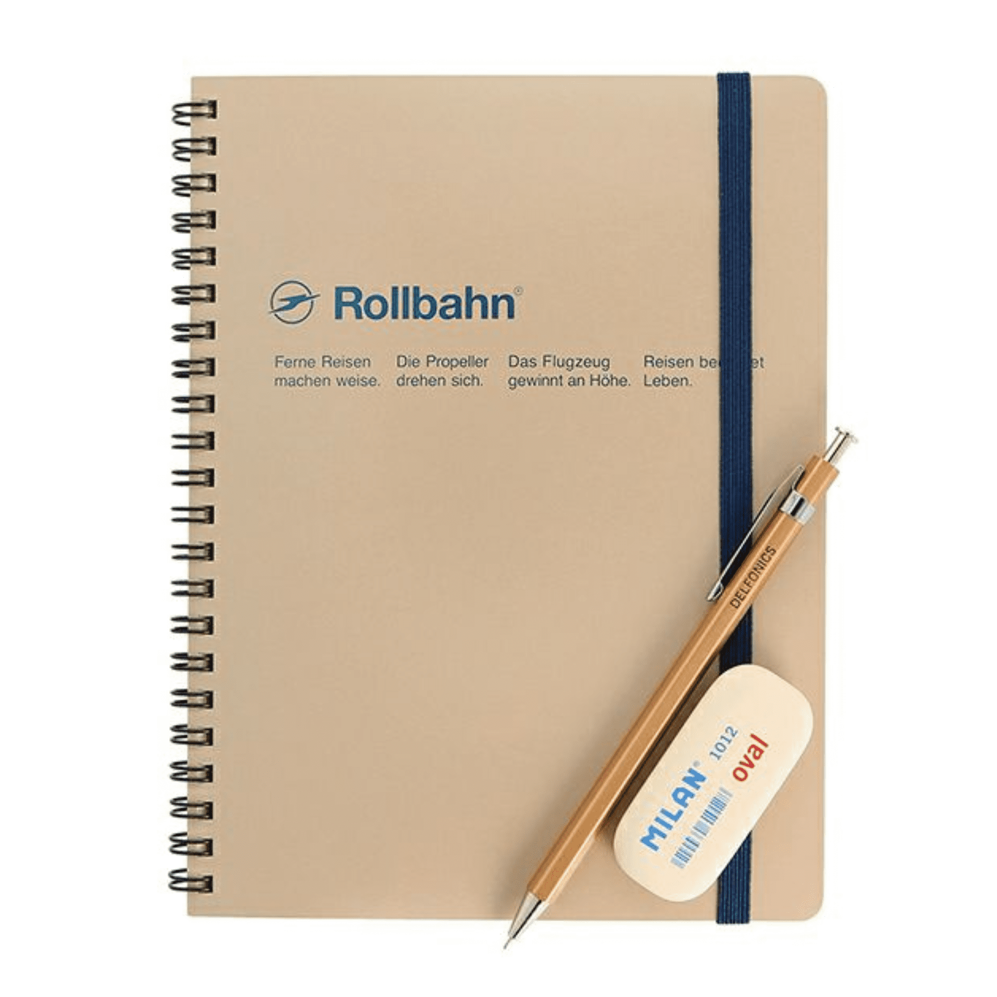 Delfonics Rollbahn Spiral Classic Notebooks: 6-1/2 in. x 8-1/2 in. (Light Purple) A5