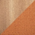 thumbnail image 2 of Lumisource Tray Contemporary Nesting Ottoman Set in Orange Fabric and Natural Wood, 2 of 10