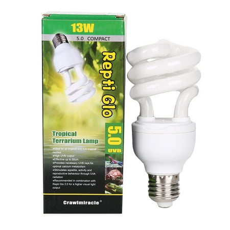 

Sell Well 5.0 10.0 13W UV/UVB Lamp Bulb for Reptile Turtle Lizard Snake Energy Saving UV Lamp Desert