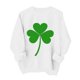 thumbnail image 1 of Suéteres de Manga Larga de Mujer con Cuello Redondo Impreso Suelto Casual para la Fiesta Del Día de San Patricio Y el Uso Diario, 1 of 6