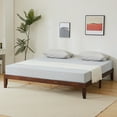 thumbnail image 2 of Ktaxon 12" Deluxe Wood Platform Bed Frame, King Bed Frame, Mattress Foundation, Antique Espresso, King, 2 of 7
