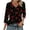 Multicolor17, variant on Ruimatai Women's V-Neck Raglan Sleeve Casual Printed Top with 3/4 Sleeve Stylish Pullover Blouse for Daily Wear and Fashion Outfits