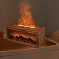 thumbnail image 2 of Aromatherapy Diffuser Simulation Fireplace with Dynamic Flame Effect Colorful Aromatherapy Diffuser for Home & Office A, 2 of 6