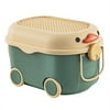 Doolland Sundries Storage Box Snack Large Toy Chest With Wheels Cute Duck Home Little Tikes Play 'N Store Children'S Clothes Cart