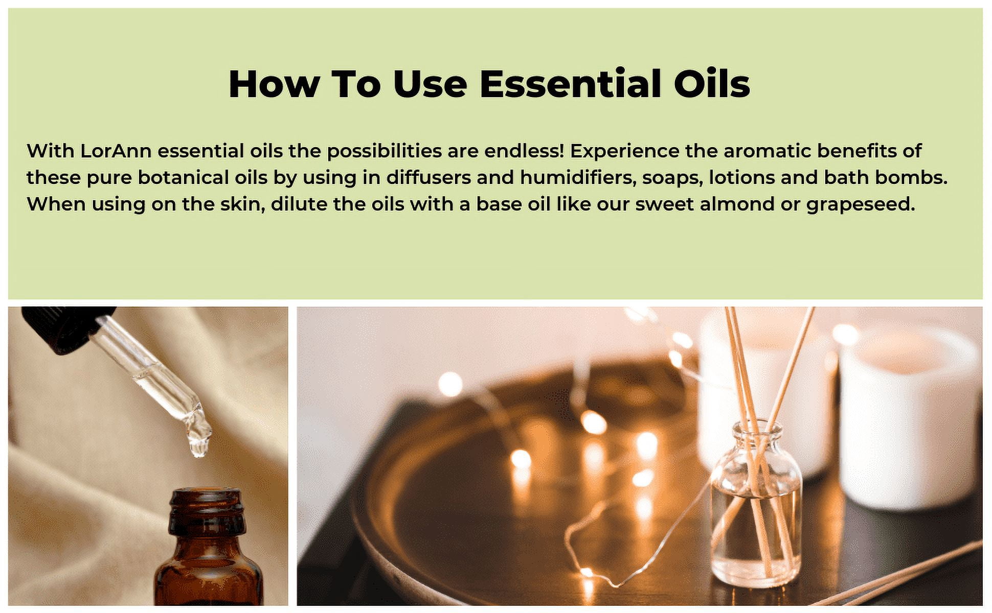 LorAnn Oils Eucalyptus Natural Food Grade Essential Oil 4 oz. Bottle, Baking and Flavoring - Kosher