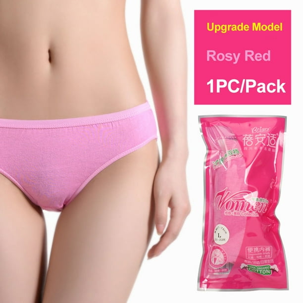 Disposable Cotton Underwear Outdoor Travel Disposable Panties For Men &  Women 