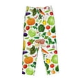 thumbnail image 4 of Xecao Vegetables2 Women's Straight Lounge Pajama Pants: The Epitome of Relaxed Sleepwear, 4 of 9