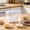 White, variant on Fresh-Locking Food Storage Container, See-Through Sealed Organizer, Neat Stackable Practical Storage Box for Kitchens Pantries Cabinets Homes Offices Pantries Storages