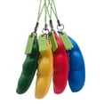 thumbnail image 1 of Colorful Infinite Squeeze Edamame Peanut Figet Stress Toys Peas Beans Keychain Fidget Decompression Stress Relief Adult Gift heqiyong LED, 1 of 2