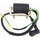 thumbnail image 1 of Bobina de encendido con tapa para Honda CT90 CM91 C90M Trail 1966-1979. Reemplaza 30530-102-780, color negro., 1 of 5
