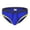 1Pack:Blue, variant on Men's Sexy Polyamide Triangle Swim Trunks Adjustable Drawstring Big Pouch Comfortable Breathable BLue XL
