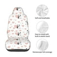 thumbnail image 4 of Balery Heart Panda Funda de Asiento para Auto con Diseño - Cubierta Frontal Suave y Transpirable con Protector Antideslizante- 1 Unidad, 4 of 5