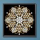 thumbnail image 1 of Pintura de diamante 5D DIY Kit de taladro en forma especial parcial Mandala decoración del hogar JShteea El nuevo, 1 of 9