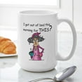 thumbnail image 6 of CafePress - Hate Mornings Ceramic Mug - 15 oz Ceramic Large White Novelty Mug, 6 of 6