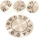 thumbnail image 4 of BRIGHTFUFU Reemplazo de reloj de pared, esfera redonda, Panel de esfera, reloj Digital DIY, pieza de reloj, 4 of 8