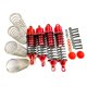 thumbnail image 1 of Ounissouiy 4 Uds 1/10 amortiguador trasero RC pieza de actualización aleación de aluminio roscado Rc amortiguador trasero para ARRMA SENTON 3S Kits de construcción modelo Rojo, 1 of 6