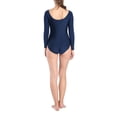 thumbnail image 3 of Mujeres Ballet Rítmico Gimnasia Danza Body Leotardos Top Manga larga 2XL Hugo Gimnasia de una pieza para mujer, 3 of 5