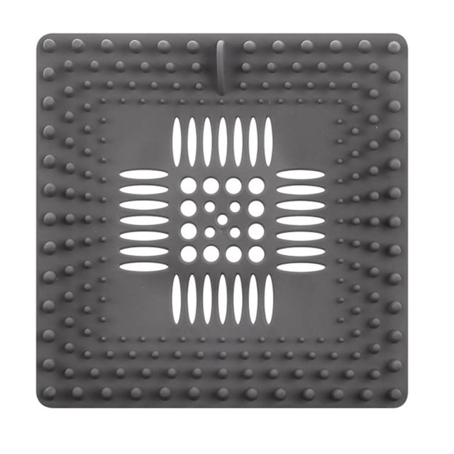 Filtro de Agua para Fregadero, Cubierta Flexible de Captador de Pelo de Drenaje de Goma Termoplástica para Cocina Prevención de Obstrucciones de Tubos de Drenaje Del Piso Del Baño