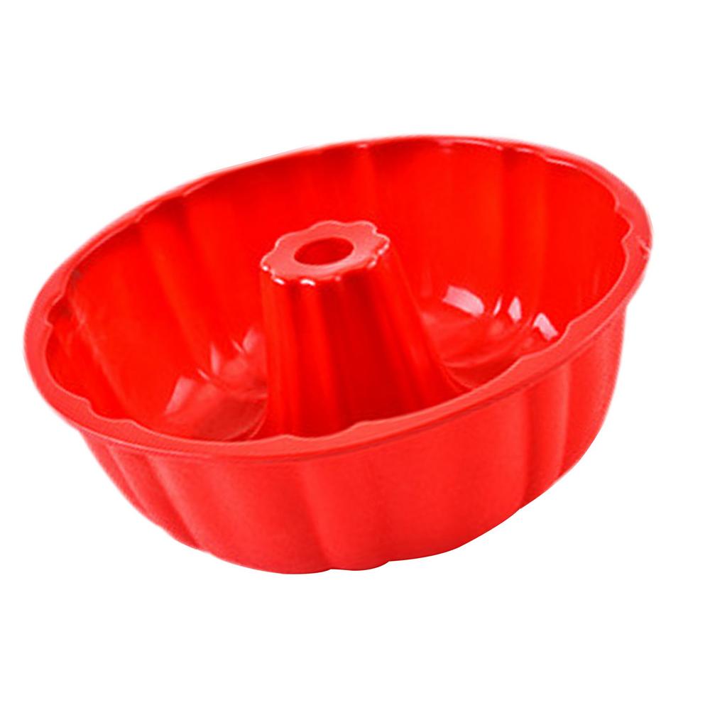 Tohuu Bunte Cake Pan Round Silicone Baking Mold Nonstick Cake Pan for