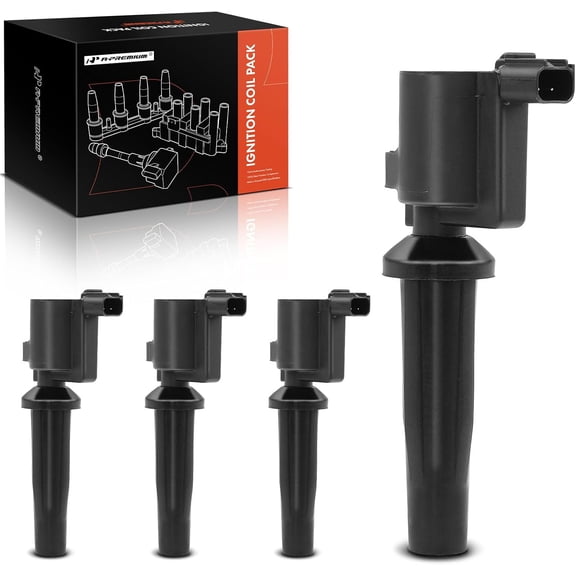 A-Premium Engine Ignition Coils Compatible with Ford Ranger 13- Escape 09-12 Fusion 10- Transit Connect 2014-2020 2.5L 2.0L 4-PC Set