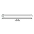 thumbnail image 5 of Plastic Shower Curtain Rod Cover, Up to 60", 5 of 5
