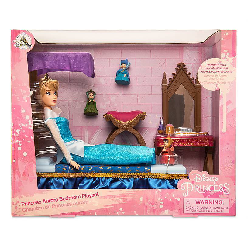 Disney Sleeping Beauty Doll Princess Aurora Bedroom Play Set D23 for sale online 