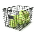 thumbnail image 3 of Spectrum Diversified Steel Wire Storage Basket Organizer for Closets, Pantry, Kitchen, Garage, Bathroom and More, Small, Industrial Gray, 3 of 9