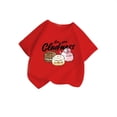 thumbnail image 4 of Miaoju Girl Shirts Trendy Crewneck Cartoon Print Short Sleeve T Shirt Top Fashion Cool Gentleman Tops Girls Summer Tops T-Shirts, 4 of 4