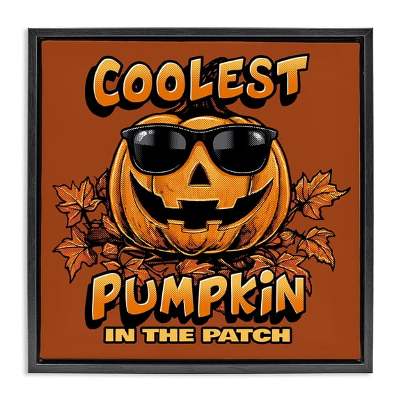 Stupell Industries Traditional Black Floating Frame Canvas Art, 18 x 18, by Jedco Brands Inc.