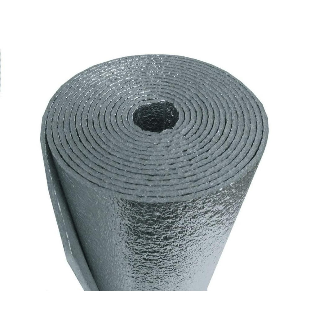 Reflective Insulation Roll Foam Core Radiant Barrier 4X4 R8 Walmart
